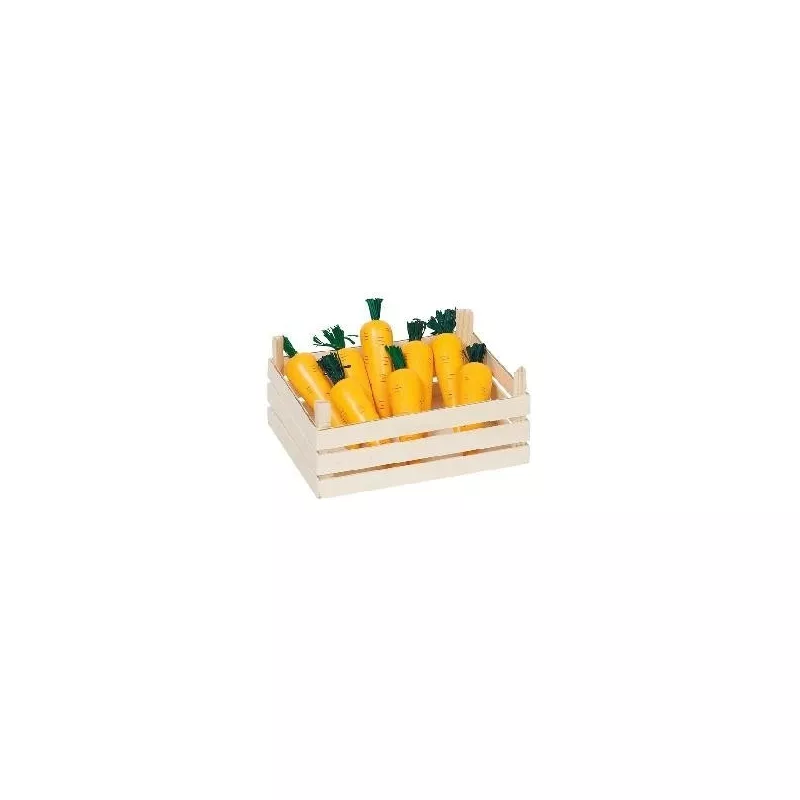 Carottes dans une cagette