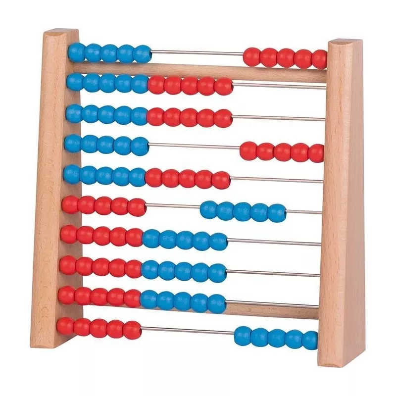 Boulier en bois pour apprendre à compter Dès 4 ans