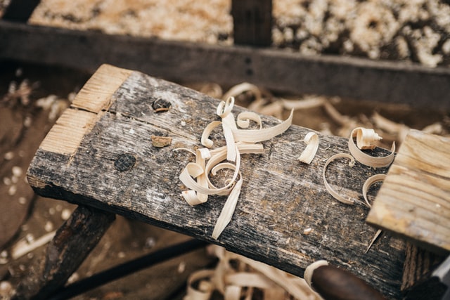 Jouets en bois, atelier