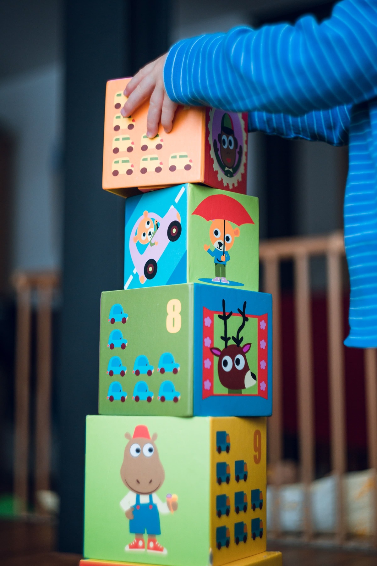 Puzzle en bois pour enfant à partir de 6 mois