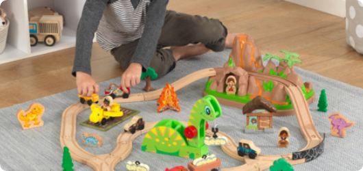 Jeux d'imitation en bois pour enfants : cuisine, dentiste, jouet bricolage, voiture en bois et autres.