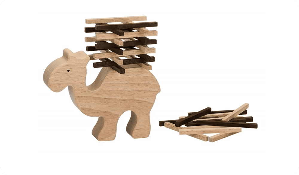 Jeux d'adresse et d'équilibre à jouer seul ou à plusieurs pour les enfants : jouets en bois de qualité.