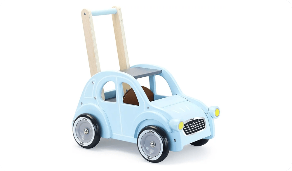Apprendre à marcher et à se déplacer avec les chariots de marque pour enfants à partir de 12 mois - Vilac.