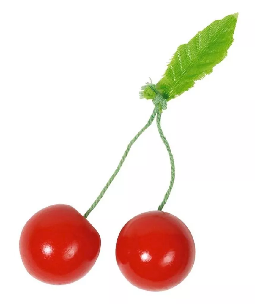 Cerises dans une cagette en...
