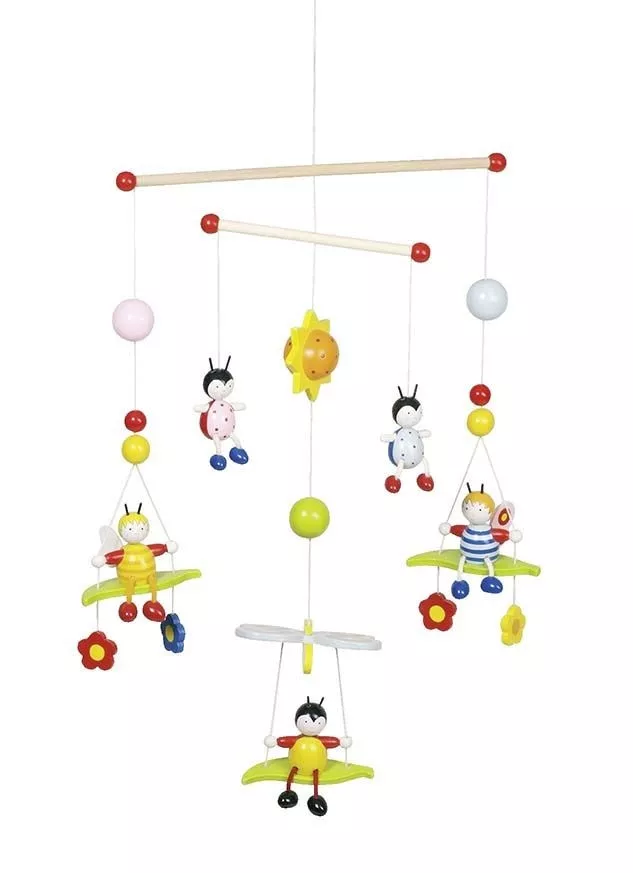 Mobile en bois 3D Abeilles...