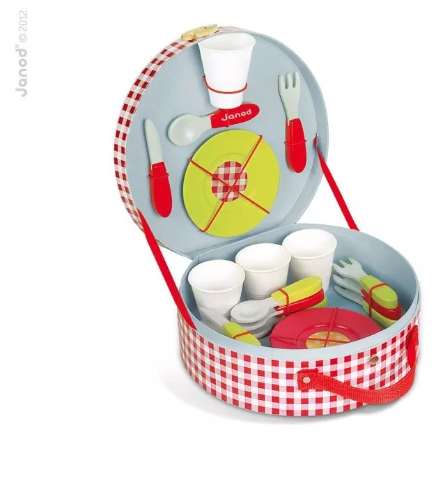 Valisette dinette pique-nique