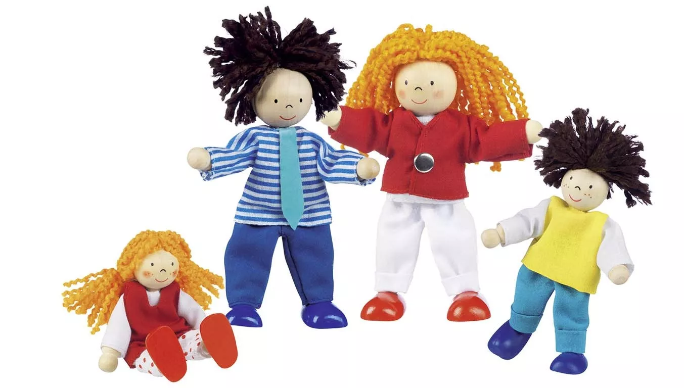 Poupées articulées Famille...