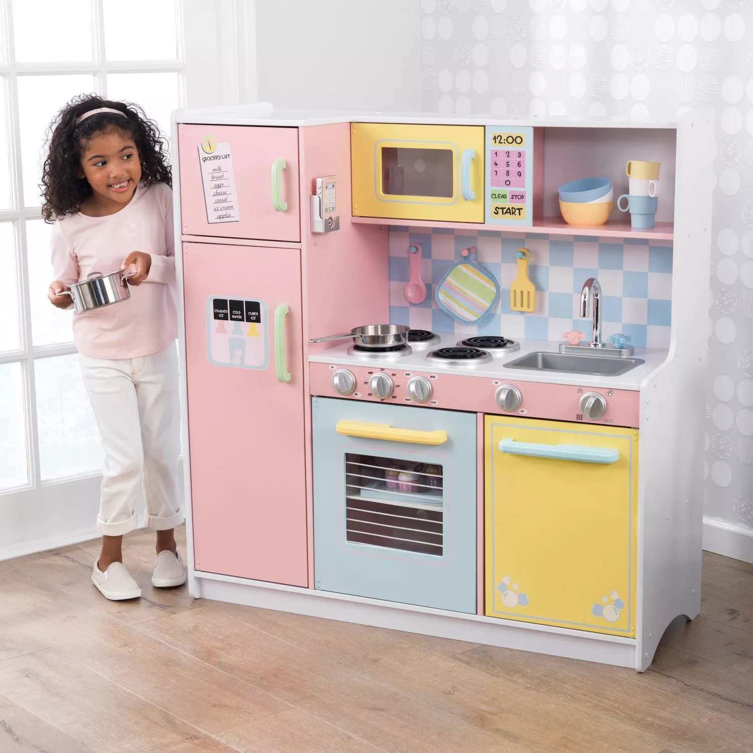 Grande Cuisine en bois Pastel