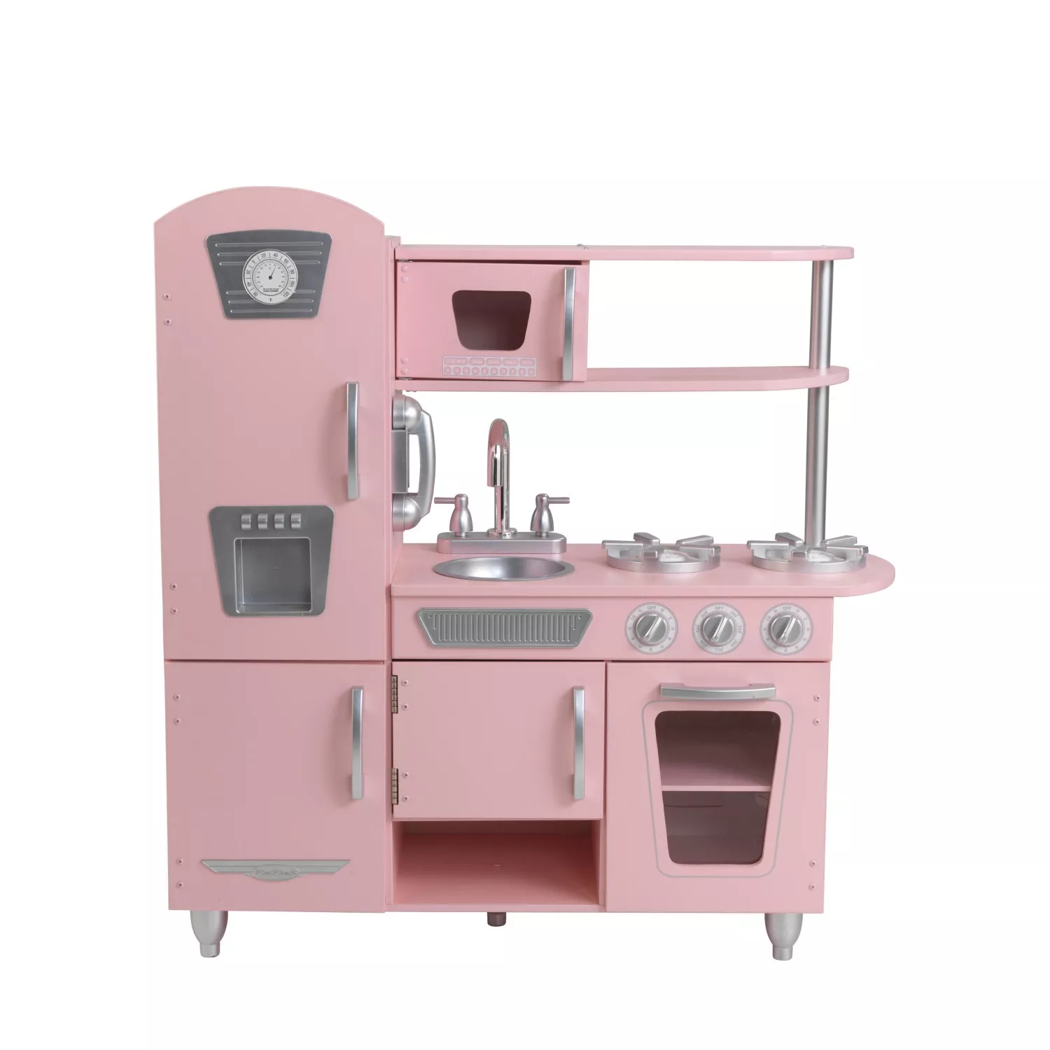 Cuisine en bois Vintage Rose