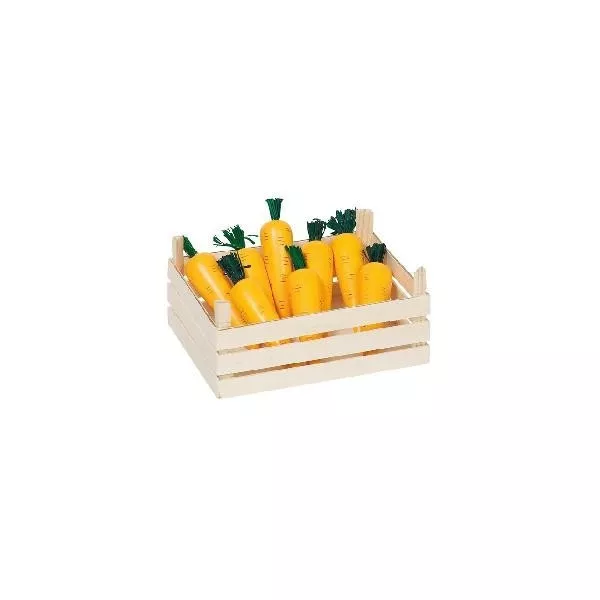 Carottes dans une cagette