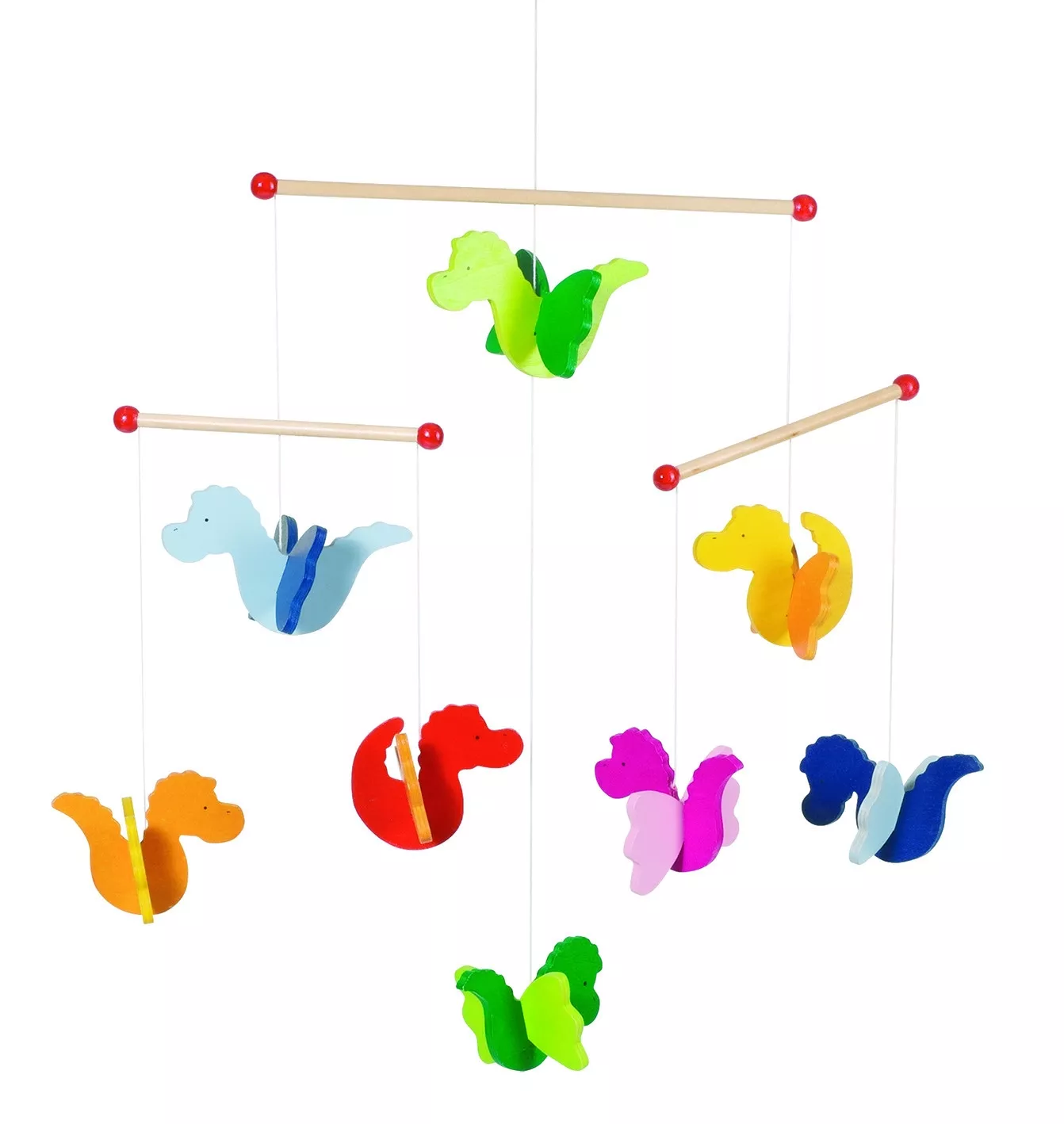 Mobile en bois Dragon