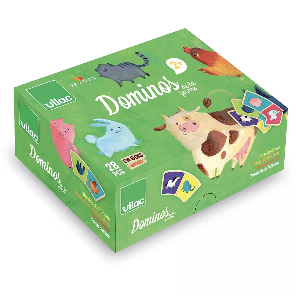 Dominos de la ferme Dès 2 ans