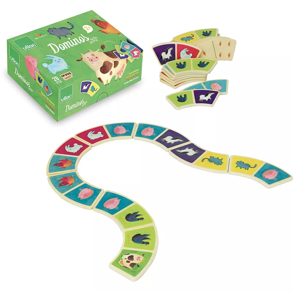 Dominos de la ferme Dès 2 ans